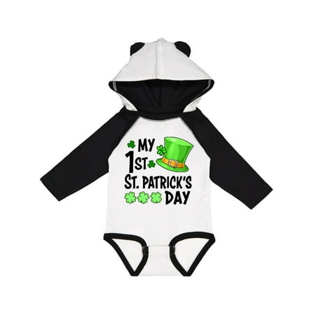 Inktastic My 1st St. Patrick s Day Green Top Hat and Clovers Gift Baby Boy or Baby Girl Long Sleeve Bodysuit
Inktastic My 1st St. Patrick s Day Green Top Hat and Clovers Gift Baby Boy or Baby Girl Long Sleeve Bodysuit