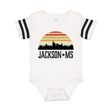 Inktastic Jackson Mississippi Skyline Retro Gift Baby Boy or Baby Girl Bodysuit
Inktastic Jackson Mississippi Skyline Retro Gift Baby Boy or Baby Girl Bodysuit