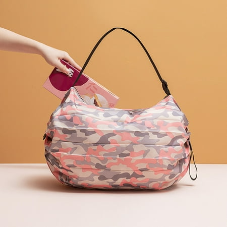 Bcloud Folding Shopping Bag Travel Portable Thicken Shoulder Handbag Grocery Organizer
Bcloud Folding Shopping Bag Travel Portable Thicken Shoulder Handbag Grocery Organizer