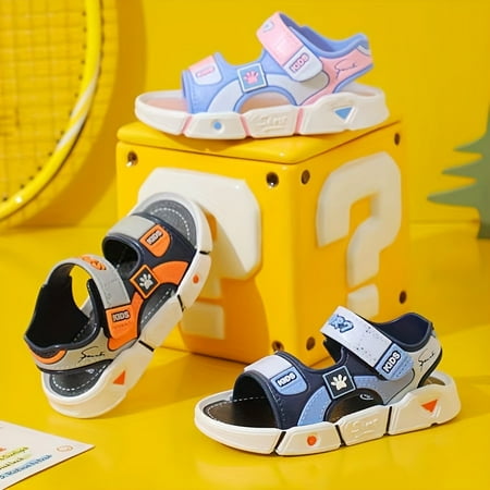 ONKOUKOU Trendy Breathable Open Toe Sandals For Boys Lightweight Comfortable Anti Slip Sandals With Hook And Loop Fastener For Indoor Outdoor All Seasons
ONKOUKOU Trendy Breathable Open Toe Sandals For Boys Lightweight Comfortable Anti Slip Sandals With Hook And Loop Fastener For Indoor Outdoor All Seasons
