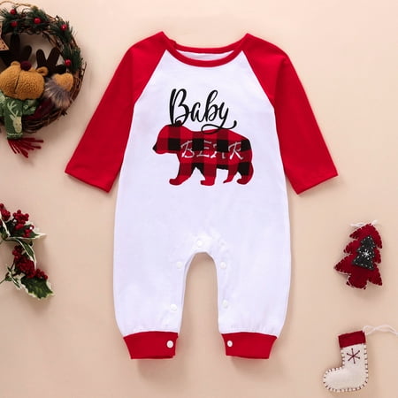 DAETIROS Quick Drying Newborn infant Baby Boys Christmas Letter Printed Romper Jumpsuit Outfits Red
DAETIROS Quick Drying Newborn infant Baby Boys Christmas Letter Printed Romper Jumpsuit Outfits Red