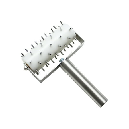 Roller Dockers Stainless Steel Handle Plastic Barrel 3/8 Pin Pack of 2