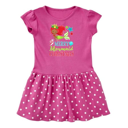 Inktastic Merry Mermaid Christmas with Red Hair and Dark Skin Tone Gift Toddler Girl Dress
Inktastic Merry Mermaid Christmas with Red Hair and Dark Skin Tone Gift Toddler Girl Dress