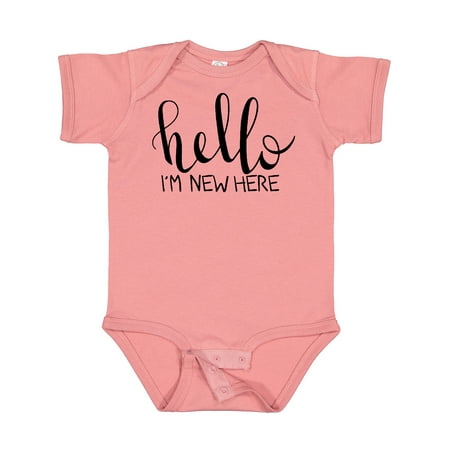 Inktastic Hello I m New Here- Hand Drawn Type Gift Baby Boy or Baby Girl Bodysuit
Inktastic Hello I m New Here- Hand Drawn Type Gift Baby Boy or Baby Girl Bodysuit