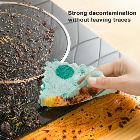 JUHigh 5Pcs Kitchen Thicken Water Absorbent Coral Velvet Cleaning Dish Cloth Towels
JUHigh 5Pcs Kitchen Thicken Water Absorbent Coral Velvet Cleaning Dish Cloth Towels