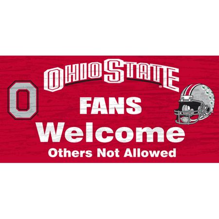 Fan Creations NCAA 'Fans Welcome' Graphic Art Print