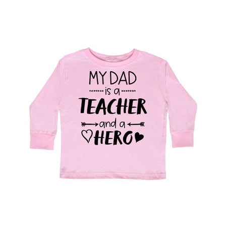 Inktastic My Dad is a Teacher and a Hero Gift Toddler Boy or Toddler Girl Long Sleeve T-Shirt
Inktastic My Dad is a Teacher and a Hero Gift Toddler Boy or Toddler Girl Long Sleeve T-Shirt