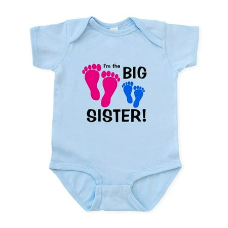 CafePress - Big Sister Baby Footprints Infant Bodysuit - Baby Light Bodysuit Size Newborn - 24 Months
CafePress - Big Sister Baby Footprints Infant Bodysuit - Baby Light Bodysuit Size Newborn - 24 Months