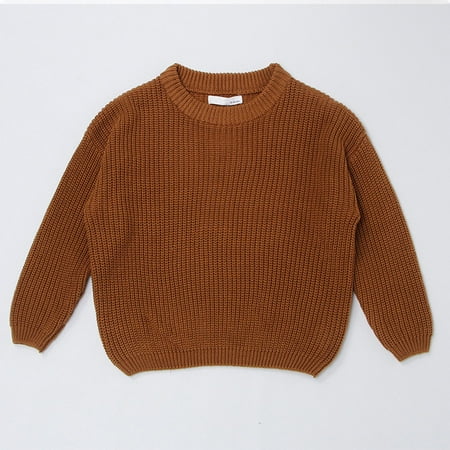 CHGBMOK Clearance Baby Girl Boy Oversized Knit Sweater Crewneck Pullover Sweatshirt Solid Warm Long Sleeve Tops Blouse
CHGBMOK Clearance Baby Girl Boy Oversized Knit Sweater Crewneck Pullover Sweatshirt Solid Warm Long Sleeve Tops Blouse