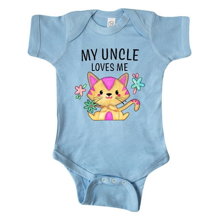 Inktastic My Uncle Loves Me with Cute Kitten and Flowers Gift Baby Boy or Baby Girl Bodysuit
Inktastic My Uncle Loves Me with Cute Kitten and Flowers Gift Baby Boy or Baby Girl Bodysuit