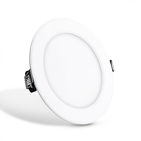 

Ultra-thin LED Panel Light Round Concealed Color AC with Control Downlight Remote Lamp Recessed RGB Changing 85-265V Ceiling (10W)