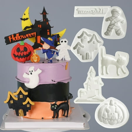 Fogcroll Silicone Mold Easy Demoulding Food Grade No Sticky Easily Clean Reusable Decorative Lightweight Halloween Themed Dessert Baking Mold Accessories Household Supplies
Fogcroll Silicone Mold Easy Demoulding Food Grade No Sticky Easily Clean Reusable Decorative Lightweight Halloween Themed Dessert Baking Mold Accessories Household Supplies