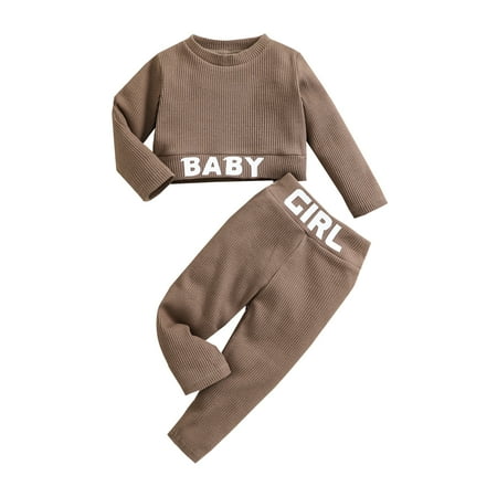 Mioliknya Toddler Baby Girl Ribbed Knitted 2 Pieces Outfits Set Long Sleeve Crop Top Shirt Sweater Pants Leggings
Mioliknya Toddler Baby Girl Ribbed Knitted 2 Pieces Outfits Set Long Sleeve Crop Top Shirt Sweater Pants Leggings