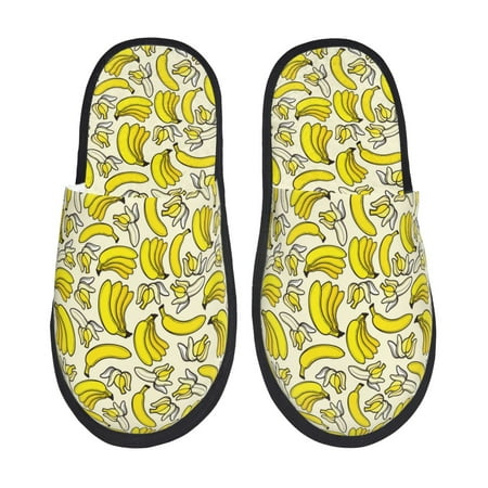 Qokaie Banana Print Fuzzy Slippers for Women – Soft Plush Indoor Slippers with EVA Sole Cozy and Comfortable for Home and Travel-Large
Qokaie Banana Print Fuzzy Slippers for Women – Soft Plush Indoor Slippers with EVA Sole Cozy and Comfortable for Home and Travel-Large