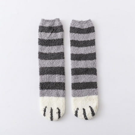 IWRUHZY Women Fashion Lovely Cat Claw Coral Thickening Fuzzy Middle stockings Socks
IWRUHZY Women Fashion Lovely Cat Claw Coral Thickening Fuzzy Middle stockings Socks