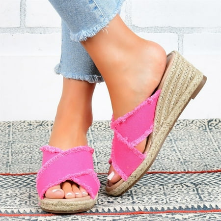 Women s Ladies Fashion Casual Solid Open Toe Platforms Sandals Beach Shoes Black 6.5819
Women s Ladies Fashion Casual Solid Open Toe Platforms Sandals Beach Shoes Black 6.5819
