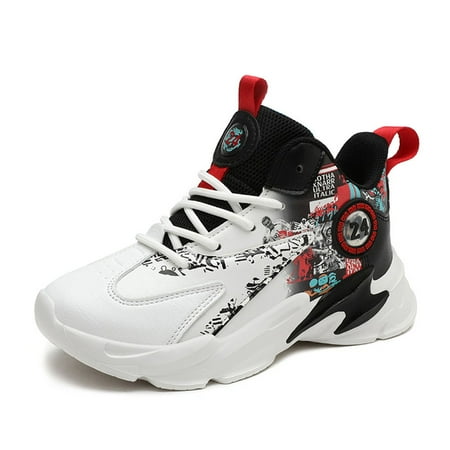 Engtoy Boys High Top Sneakers Basketball Shoes Breathable Lightweight Running Shoes for Kids Fashion School Shoes Little/Big Kids
Engtoy Boys High Top Sneakers Basketball Shoes Breathable Lightweight Running Shoes for Kids Fashion School Shoes Little/Big Kids