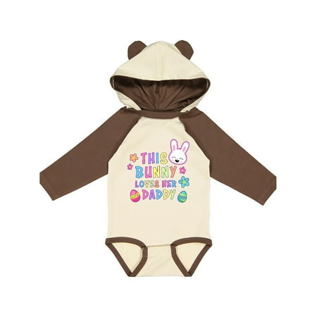Inktastic This Bunny Loves Her Daddy with Bunny Face and Flowers Gift Baby Girl Long Sleeve Bodysuit
Inktastic This Bunny Loves Her Daddy with Bunny Face and Flowers Gift Baby Girl Long Sleeve Bodysuit