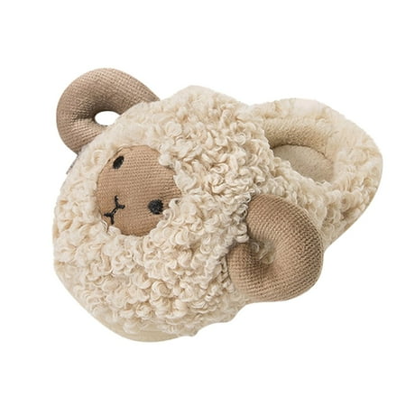 ZHUASHUM Baby For Shoes Autumn And Winter Cute Boys And Girls Slippers Flat Soft And Comfortable Cartoon Sheep For Kids
ZHUASHUM Baby For Shoes Autumn And Winter Cute Boys And Girls Slippers Flat Soft And Comfortable Cartoon Sheep For Kids
