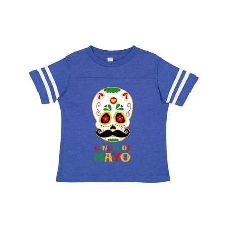 Inktastic Cinco De Mayo Skull Gift Toddler Boy or Toddler Girl T-Shirt