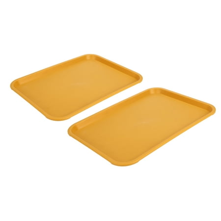 Lunch Tray Multipurpose Slip Resistance Thickened Food Tray 2pcs For Restaurants Yellow
Lunch Tray Multipurpose Slip Resistance Thickened Food Tray 2pcs For Restaurants Yellow