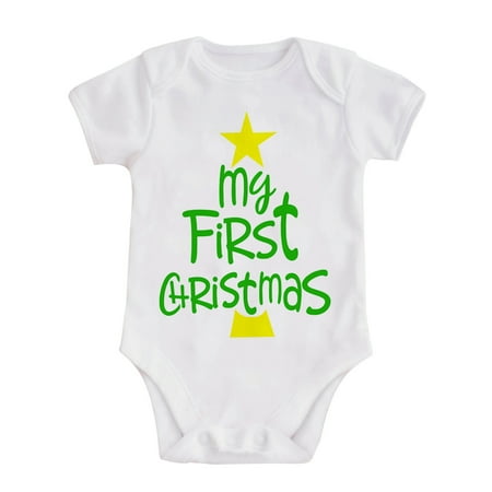 My First Baby Christmas Pajamas Boys Short Sleeve Letter Print Romper Bodysuit Fall Clothes Christmas Onesie Baby(Size:3-6 Months)
My First Baby Christmas Pajamas Boys Short Sleeve Letter Print Romper Bodysuit Fall Clothes Christmas Onesie Baby(Size:3-6 Months)