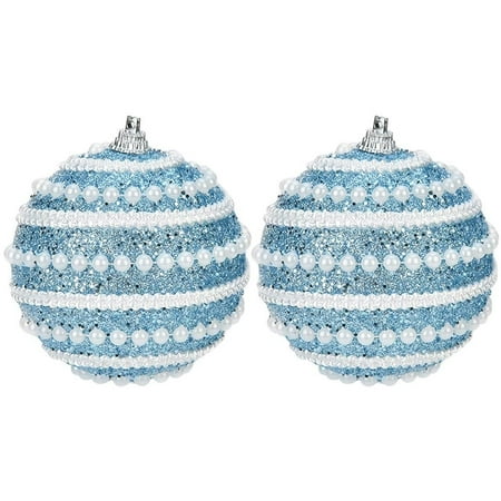 2Pcs DIY Crafts Gifts Xmas Christmas Balls Christmas Tree Hanging Pendants Christmas Decor Baubles Party Decoration BLUE
2Pcs DIY Crafts Gifts Xmas Christmas Balls Christmas Tree Hanging Pendants Christmas Decor Baubles Party Decoration BLUE