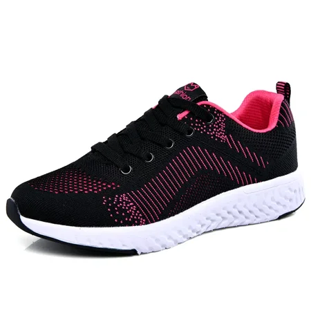Casual Running Sneakers Women‘s Breathable Lace-up Low Top Sneakers Fashion Walking Shoes
Casual Running Sneakers Women‘s Breathable Lace-up Low Top Sneakers Fashion Walking Shoes