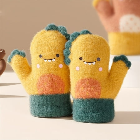 Cathalem Snow Clothes for Kids Toddler Soft Cartoon Gloves Kids Baby Boys Girls Winter Warm Knit Boy Winter Glove 3 Gloves Yellow One Size
Cathalem Snow Clothes for Kids Toddler Soft Cartoon Gloves Kids Baby Boys Girls Winter Warm Knit Boy Winter Glove 3 Gloves Yellow One Size