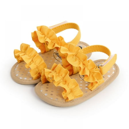 Xinhuaya Baby Toddler Infant Girls PU Leather Soft Sole Summer Sandals Flower Princess Flat Shoes 0-18 Months
Xinhuaya Baby Toddler Infant Girls PU Leather Soft Sole Summer Sandals Flower Princess Flat Shoes 0-18 Months