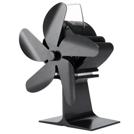 Heat Powered Stove Fan Auto-sensing Fireplace Fan for Wood Fireplace Eco Friendly and Efficient Wood Stove Fan Black
Heat Powered Stove Fan Auto-sensing Fireplace Fan for Wood Fireplace Eco Friendly and Efficient Wood Stove Fan Black