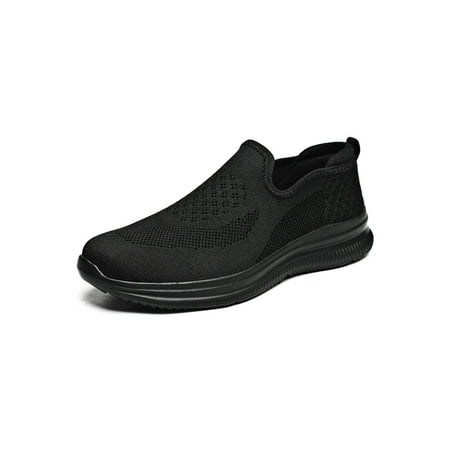 Eloshman Men Sneakers Mesh Trainers Sport Running Shoes Fitness Workout Breathable Slip On Walking Shoe Anti-Slip Black 11
Eloshman Men Sneakers Mesh Trainers Sport Running Shoes Fitness Workout Breathable Slip On Walking Shoe Anti-Slip Black 11