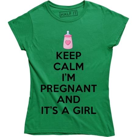 Keep Calm I m Pregnant And It s A Girl Funny Maternity Pregnancy Women s T-Shirt
Keep Calm I m Pregnant And It s A Girl Funny Maternity Pregnancy Women s T-Shirt