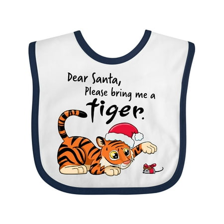 Inktastic Dear Santa Please Bring Me a Tiger Boys or Girls Baby Bib
Inktastic Dear Santa Please Bring Me a Tiger Boys or Girls Baby Bib