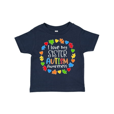 Inktastic I Love My Sister Autism Awareness Gift Toddler Boy or Toddler Girl T-Shirt
Inktastic I Love My Sister Autism Awareness Gift Toddler Boy or Toddler Girl T-Shirt
