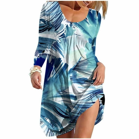 Red Dresses for Women Sexy Dresses for Women Women s Crew Neck Printed Knee Length Dress Loose Fit Long Sleeves Mini Dress on Clearance Summer Dresses for Women 2022 Summer Dresses Blue XL
Red Dresses for Women Sexy Dresses for Women Women s Crew Neck Printed Knee Length Dress Loose Fit Long Sleeves Mini Dress on Clearance Summer Dresses for Women 2022 Summer Dresses Blue XL