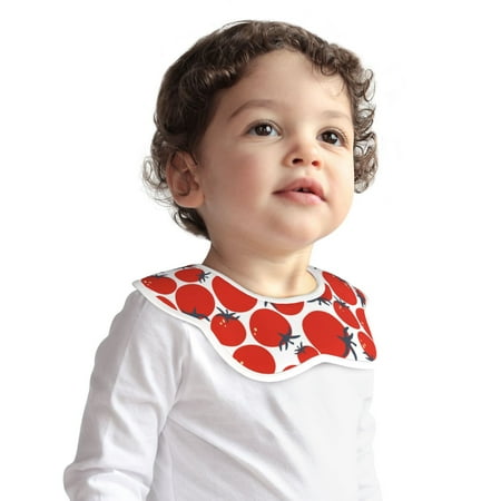 Bingfone Hand Drawn Tomatoes Soft Bibs for Baby Boy Girl 360 Rotate Petal Absorbent Bibs Washable for Drooling Teething
Bingfone Hand Drawn Tomatoes Soft Bibs for Baby Boy Girl 360 Rotate Petal Absorbent Bibs Washable for Drooling Teething