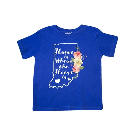 Inktastic Indiana Home is Where the Heart is with Watercolor Floral Gift Toddler Boy or Toddler Girl T-Shirt
Inktastic Indiana Home is Where the Heart is with Watercolor Floral Gift Toddler Boy or Toddler Girl T-Shirt