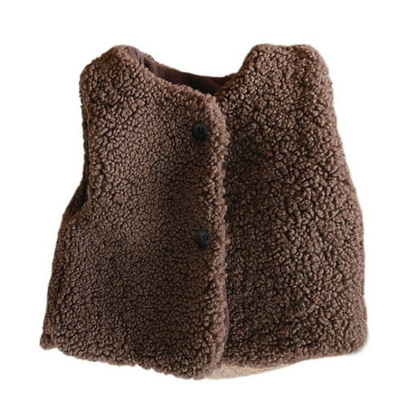 Winter Toddler Kids Thicken Plush Vests Baby Boys Girls V-neck Fuzzy Sleeveless Coat Warm Fleece Waistcoat Outerwear Children Outfits 1-6T
Winter Toddler Kids Thicken Plush Vests Baby Boys Girls V-neck Fuzzy Sleeveless Coat Warm Fleece Waistcoat Outerwear Children Outfits 1-6T