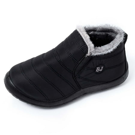 Adibosy Womens Snow Boots Warm Ankle Booties Waterproof Comfortable Slip On Outdoor Fur Lined Lining Winter Shoes for Women Black
Adibosy Womens Snow Boots Warm Ankle Booties Waterproof Comfortable Slip On Outdoor Fur Lined Lining Winter Shoes for Women Black