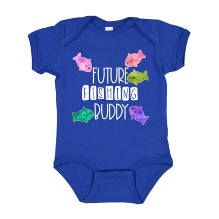 Inktastic Future Fishing Buddy with Colorful Fish Gift Baby Boy or Baby Girl Bodysuit
Inktastic Future Fishing Buddy with Colorful Fish Gift Baby Boy or Baby Girl Bodysuit