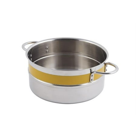 Bon Chef 62303NCYELLOW 10.12 x 4.62 in. Classic Country 0.5 Color Singlewall 5.7 quart Pot No Cover Riveted Handle Yellow - 22 oz
Bon Chef 62303NCYELLOW 10.12 x 4.62 in. Classic Country 0.5 Color Singlewall 5.7 quart Pot No Cover Riveted Handle Yellow - 22 oz