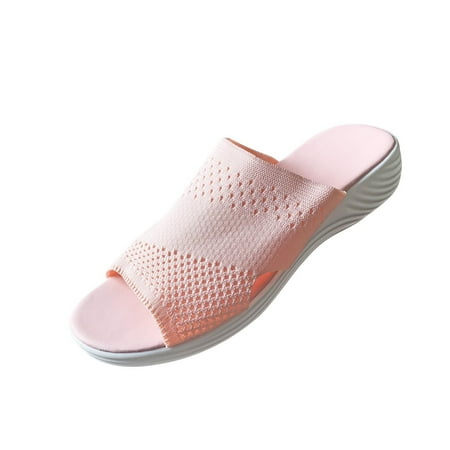 Women s Fish Mouth Sandals Plus Size Summer Woven Mesh Slides Slip On Thick Bottom Slippers Outdoor Casual Shoes
Women s Fish Mouth Sandals Plus Size Summer Woven Mesh Slides Slip On Thick Bottom Slippers Outdoor Casual Shoes