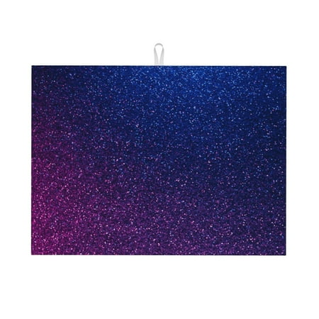 Sigee Neon Glitter for Dish Drying Mat for Kitchen Counter Premium Kitchen Drying Mat 18 x 24 Dish Drying Pad
Sigee Neon Glitter for Dish Drying Mat for Kitchen Counter Premium Kitchen Drying Mat 18 x 24 Dish Drying Pad