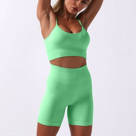 Lilgiuy Fashion Saving Women s Soft Wirefree Bras Women s Sports Yoga Bra And Shorts Sports Underwear Wearing Fitness Yoga Clothes Set
Lilgiuy Fashion Saving Women s Soft Wirefree Bras Women s Sports Yoga Bra And Shorts Sports Underwear Wearing Fitness Yoga Clothes Set