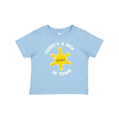 Inktastic There s a New Sheriff in Town Heart Badge Gift Baby Boy or Baby Girl T-Shirt
Inktastic There s a New Sheriff in Town Heart Badge Gift Baby Boy or Baby Girl T-Shirt