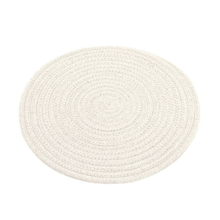 iaksohdu Hand-woven Cotton Cord Heat Insulation Household Table Pad Mat Coaster Cushion
iaksohdu Hand-woven Cotton Cord Heat Insulation Household Table Pad Mat Coaster Cushion