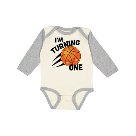Inktastic I m Turning One with Basketball Gift Baby Boy or Baby Girl Long Sleeve Bodysuit
Inktastic I m Turning One with Basketball Gift Baby Boy or Baby Girl Long Sleeve Bodysuit