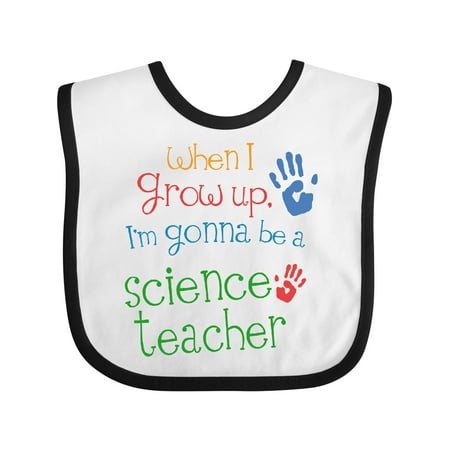 Inktastic Future Science Teacher Gift Baby Boy or Baby Girl Bib