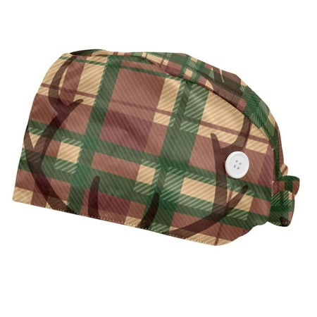2PCS Working Cap with Buttons and Sweatband Adjustable Tie Back Hats Bouffant Caps Animal Lattice Scrub Turban Hat
2PCS Working Cap with Buttons and Sweatband Adjustable Tie Back Hats Bouffant Caps Animal Lattice Scrub Turban Hat